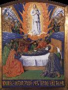 Jean Fouquet The death of the Virgin, of The golden book of the gentleman